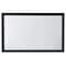 22" x 35" Black Framed Magnetic Dry Erase Board by B2C®